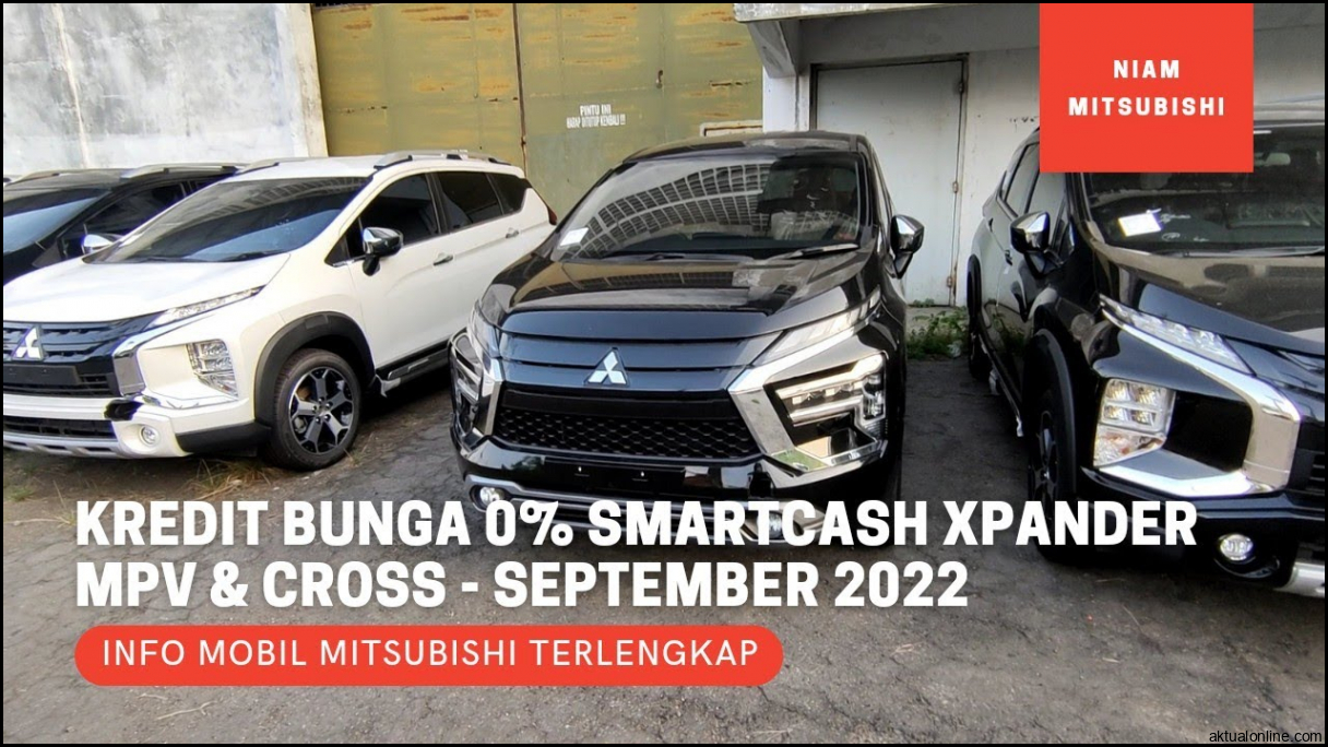 Kredit Bunga 0% Smartcash Mitsubishi Xpander & Xpander Cross September ...