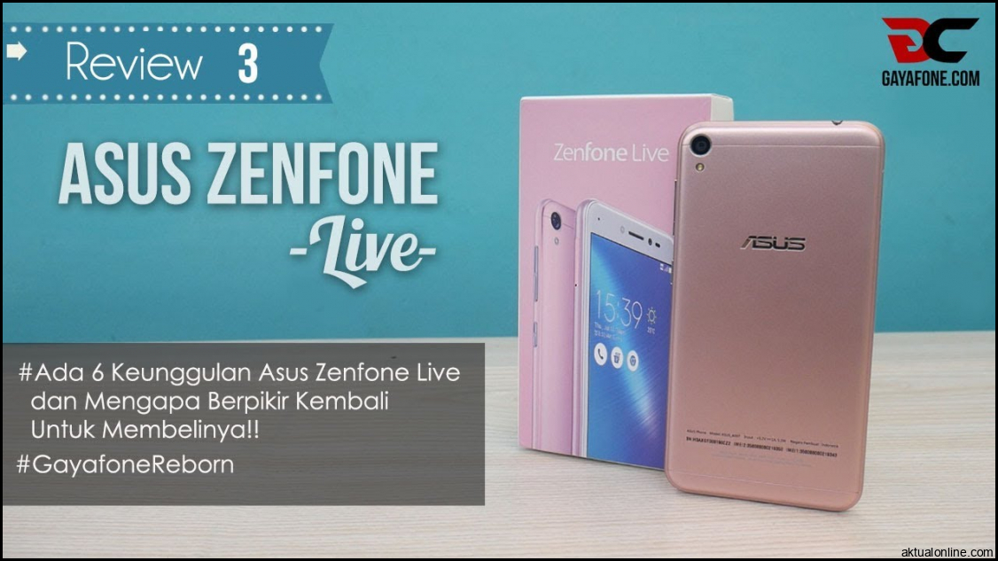 REVIEW KEUNGGULAN ASUS ZENFONE LIVE YANG WAJIB KAMU KETAHUI!! - YouTube