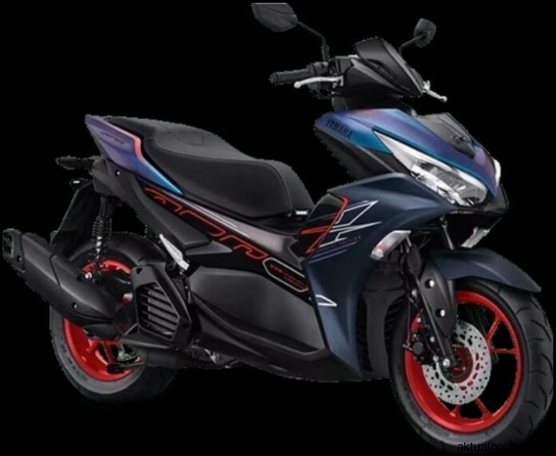 Usung Konsep Cyber City, Tampilan Baru Yamaha Aerox 2023 Semakin Gahar ...